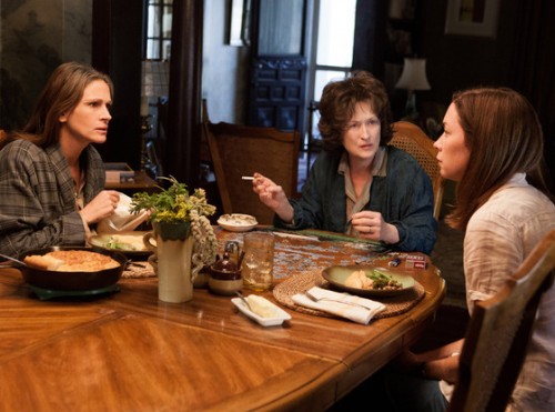 The women of August: Osage County looking mightly unlikable. 