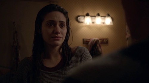 Emmy Rossum as Fiona on Shameless