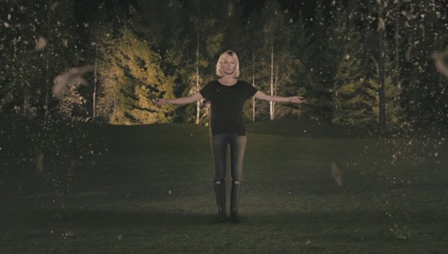 Kirsten Dunst waits for the end of the world in Melancholia