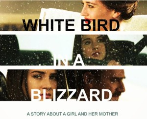 The poster for White Bird in A Blizzard