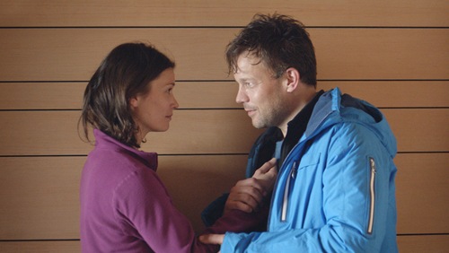 Lisa Loven Kongsli and Johannes Kuhnke star in Force Majeure