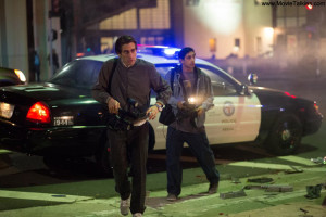 Bloom and Rick on the scene (Jake Gyllenhaal and Riz Ahmed)