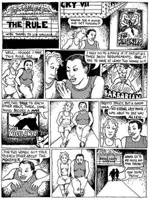 From the Archive: The Bechdel Rule, aka Ripley’s Rule