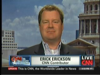 Asshat CNN Contributor Erick Erickson Wants to Silence Powerful Women by Reducing Them to Vaginas