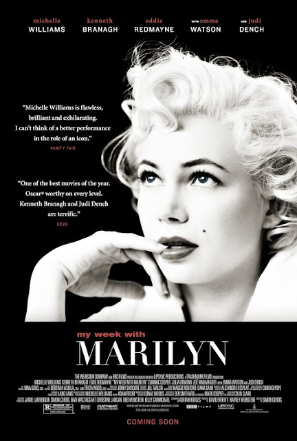 Oscar and Indie Spirit Best Actress Nominee: Michelle Williams in My Week With Marilyn