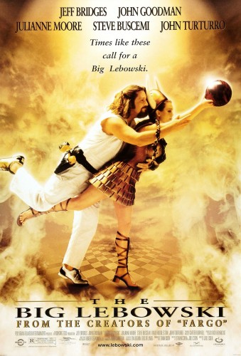 A poster of The Big Lebowski