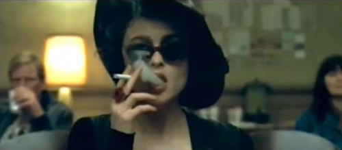 Marla smoking