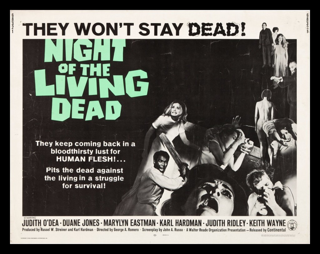 Film poster for Night of the Living Dead