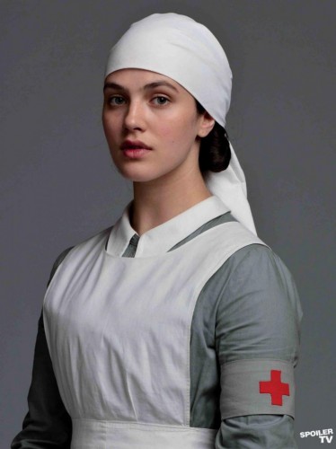 Sybil (Jessica Brown-Findlay) from PBS Masterpiece's Downton Abbey Seasons 1-3 (2011-2013)