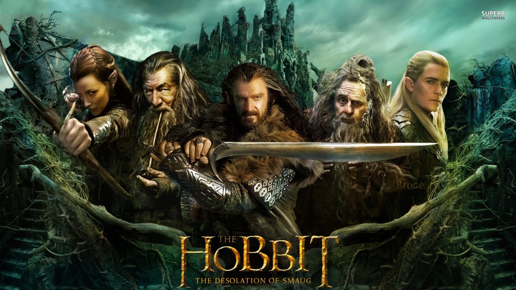 Movie poster for 'The Hobbit: The Desolation of Smaug"