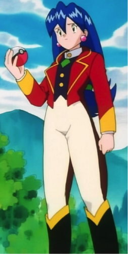 An example of one of many diverse female characters: Stella, Ringmaster of a Pokemon Circus