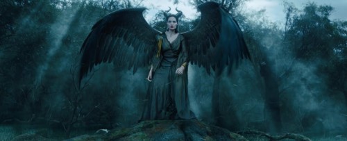 Maleficent and her wings