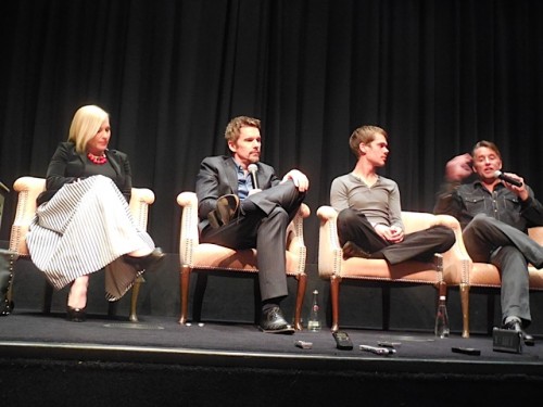 The cast and director of Boyhood