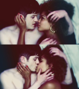 True Love, Simon and Alisha. (Iwan Rheon and Antonia Thomas)