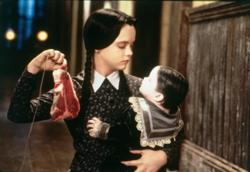 Wednesday Addams, as played by Christina Ricci in Addams Family Values
