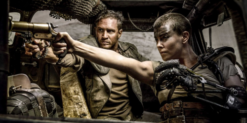 Tom Hardy and Charlize Theron in 'Mad Max: Fury Road'