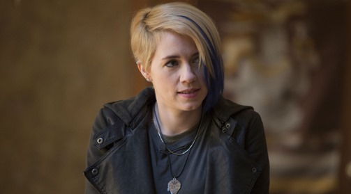 Alice Wetterlund as Carla on Silicon Valley