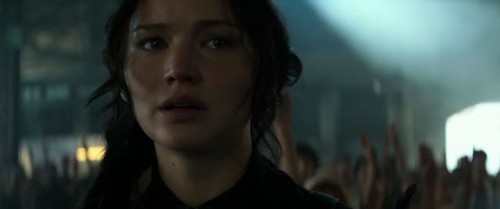 Mockingjay: Part One sees Katniss struggle in her role as the figurehead of the revolution against the totalitarian Capitol.