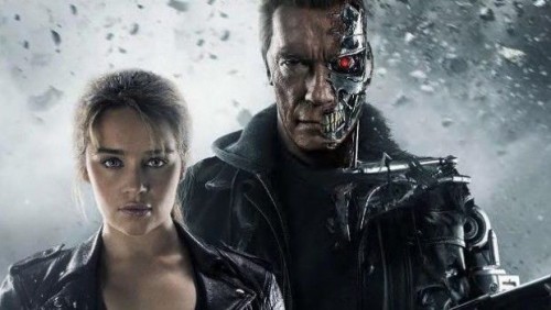 Sarah Connor teams up with the Terminator