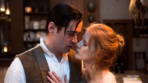 Jessica Chastain and Colin Farrell star in Miss Julie