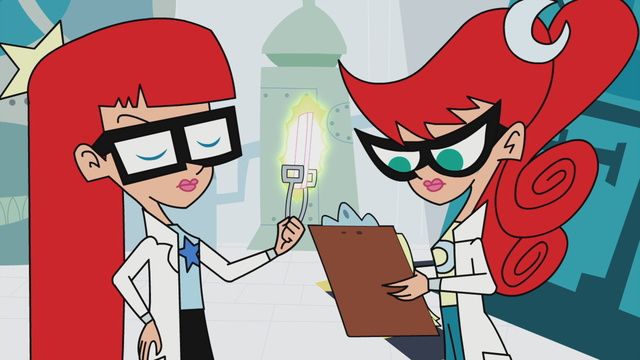 Mary and Susan on ‘Johnny Test’